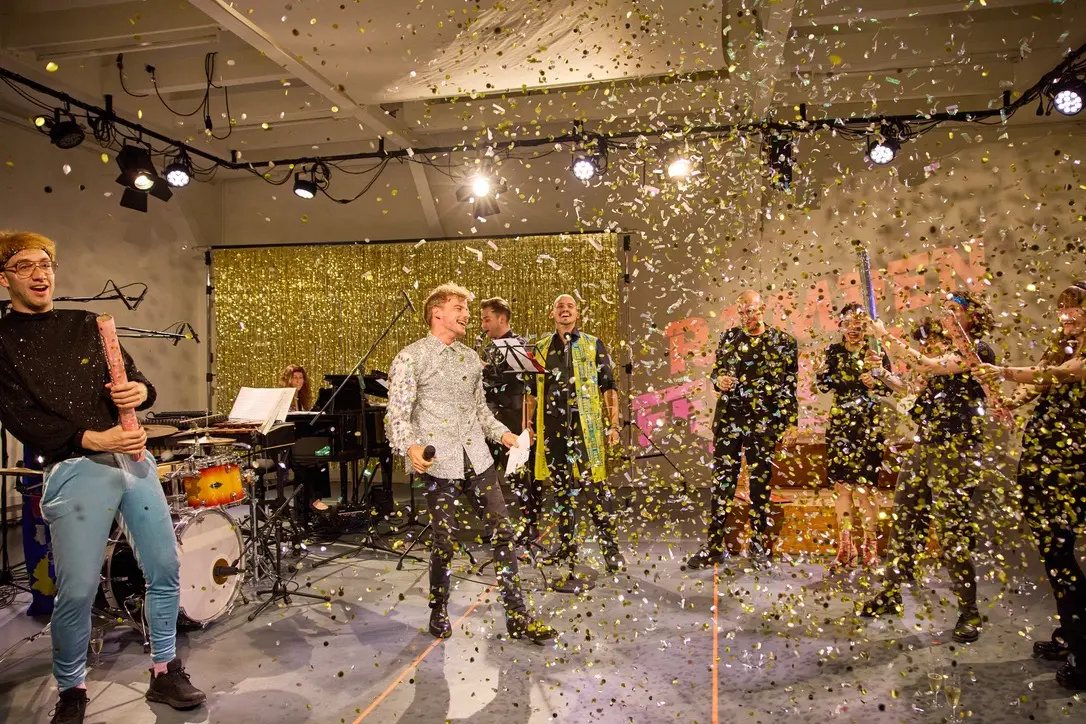 Claussen-Simon-Stiftung celebration on stage
